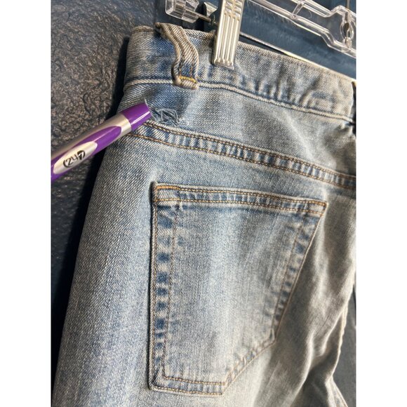 Gap Low Rise Cropped Denim Jeans Women Size 8 - Picture 6 of 8